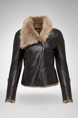 VSP - Renata - Toscana Desert Beige Shearling Jacket