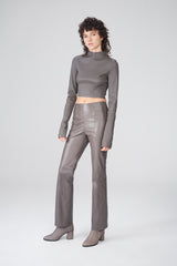 VSP - Lara - Nude Leather Pants