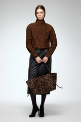 Isla - Tobacco Leather Jacket