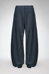 Nina - Anthracite Wool Pant