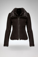 Vittoria - Brown Shearling Jacket
