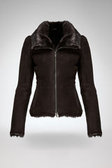 VSP - Vittoria - Brown Shearling Jacket