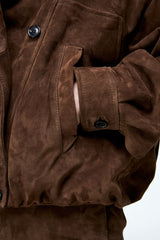 Maya - Tobacco Leather Jacket
