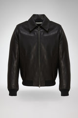Niccolo - Black Leather Jacket