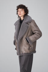 VSP - Grey Shearling Coat