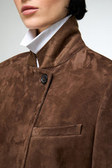 Caterina - Tobacco Leather Coat