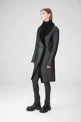Murielle - Black Shearling Coat