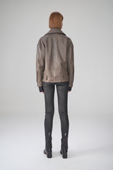 VSP - Grey Leather Jacket