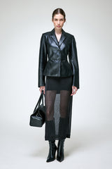 Catarina - Black Leather Jacket
