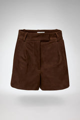VSP - Colette - Tobacco Leather Short