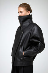 VSP - Sandie - Black Shearling Jacket