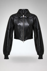 VSP - Abigail - Black Leather Jacket