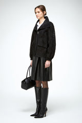 Titiana - Veneto Black Leather Jacket