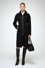 VSP - Zoelle - Black Wool Coat