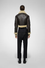 VSP - Brown Beige Shearling Jacket