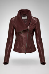 VSP - Edna - Cherry Leather Jacket