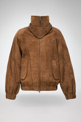 May - Tobacco Leather Jacket