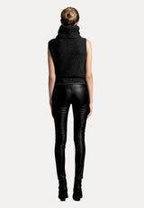 VSP - Anais - Black Leather Pant