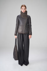 VSP - Cyrine - Brown Shearling Jacket
