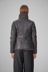 VSP - Cyrine - Brown Shearling Jacket