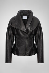 VSP - Nadia - Black Leather Jacket
