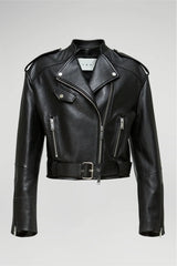 Ruby - Black Leather Jacket