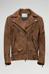 Ada - Brown Leather Jacket