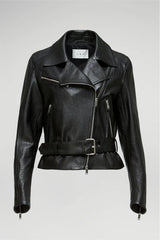 VSP - Amelia-- Black Leather Jacket