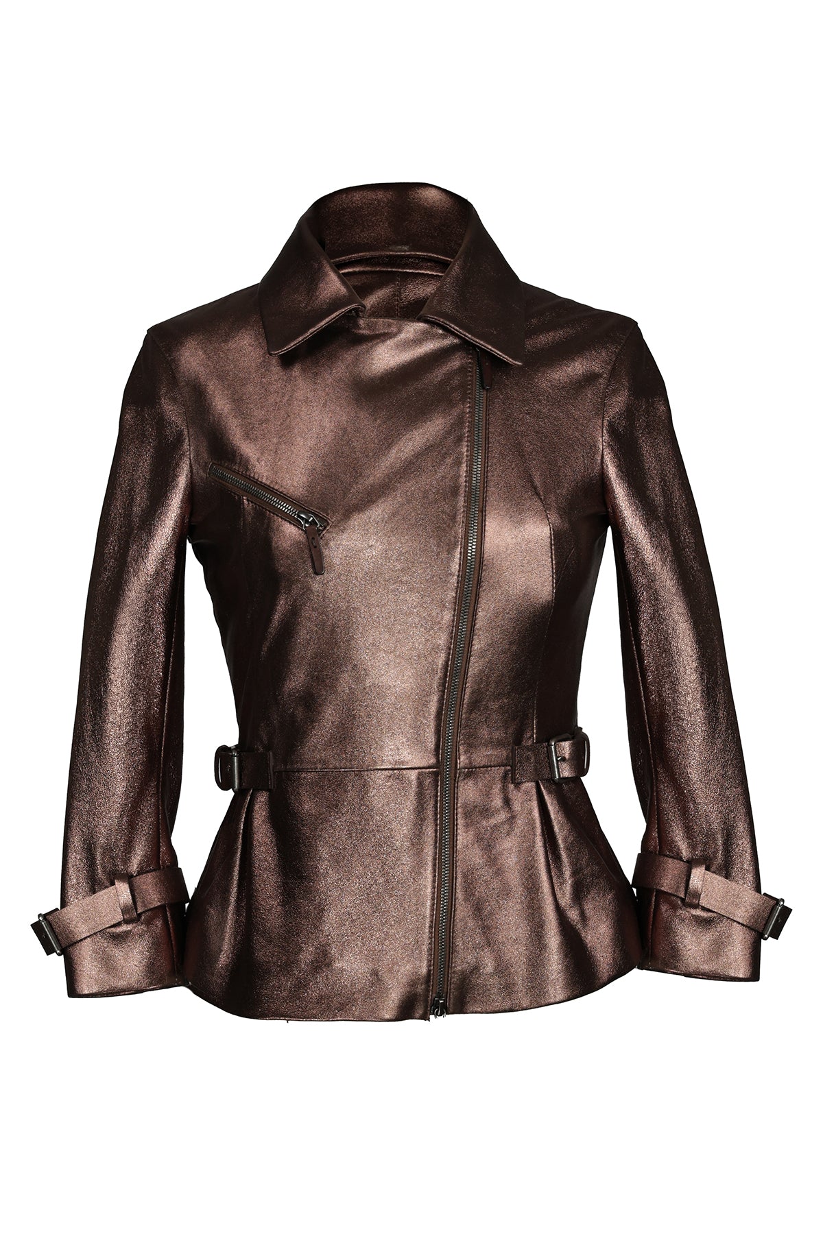 Brown Leather Jacket – V S P