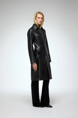 VSP - Liora - Black Leather Coat