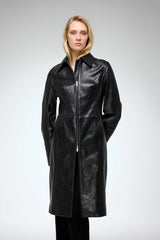 VSP - Liora - Black Leather Coat