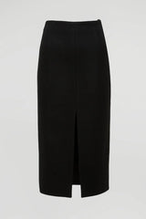 VSP - Alicia - Black Wool Skirt