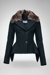 Beatrix - Black Wool Jacket