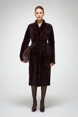 VSP - Flores - Cherry Shearling Coat