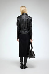 VSP - Amelia-- Black Leather Jacket