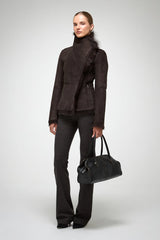VSP - Adila - Toscana Brown Shearling Jacket