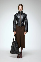 VSP - Serra - Black Leather Jacket