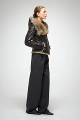 VSP - Petra - Desert Beige Shearling Jacket