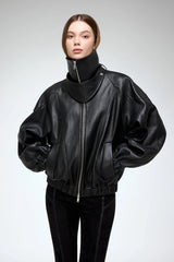 VSP - May - Black Leather Jacket