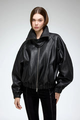 VSP - May - Black Leather Jacket