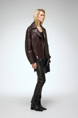 VSP - Marielle - Brown Leather Jacket