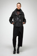 VSP - Titiana - Black Leather Jacket