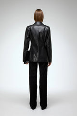 VSP - Oceane - Black Leather Coat