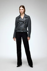 VSP - Amelia - Anthracite Leather Jacket