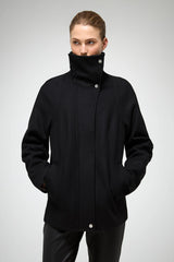 VSP - Lilie - Black Wool Coat