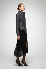 VSP - Marcela - Anthracite Leather Jacket