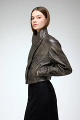 VSP - Isla - Brown Leather Jacket