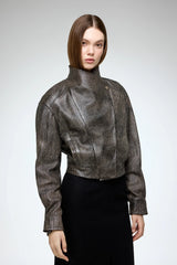 VSP - Isla - Brown Leather Jacket