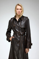 VSP - Helena - Brown Leather Coat