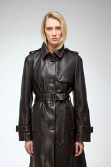 VSP - Helena - Brown Leather Coat
